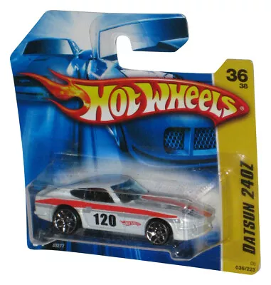 Hot Wheels 2006 New Models 36/38 White Datsun 240Z Car 036/223 - (Short Card) • $19.98