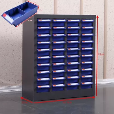 40 Drawers Thickened Parts Cabinet Steel Material Storage Cabinet Drawer Type  • $195.52