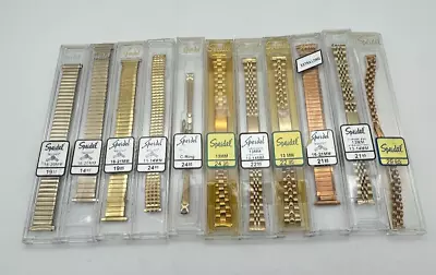 Vintage SPEIDEL Women's Metal Watch Band Strap Lot Of 11 New Old Store Stock • $14.50