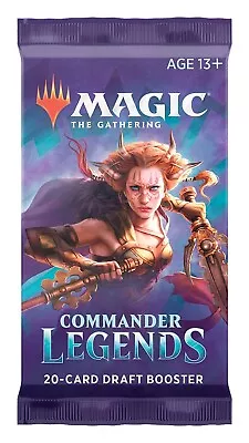 Commander Legends Draft Booster Pack Brand NEW MTG Magic The Gathering • $8.98