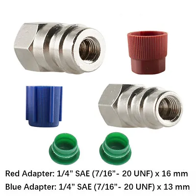 A/C Charging Port Adapter Retrofit R12 To R134a Conversion Fitting Kits Set • $7.59