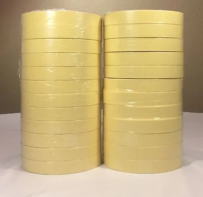 1/2  MASKING TAPE 12MM X 110 FT  (72 ROLLS) NATURAL COLOR • $69