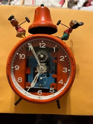 1950's Disney Mickey Mouse/Donald Duck Alarm Clock • $25