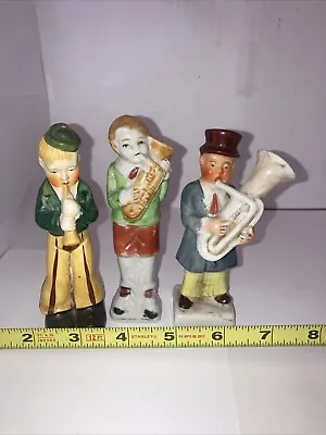 3 Musicians Band Figurines  Japan Vtg • £13.49