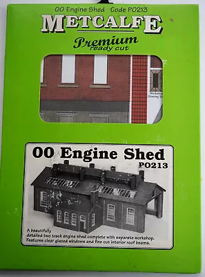 Metcalfe Engine Shed P0213 - Pre Cut Card Model. Unbuilt. • £16