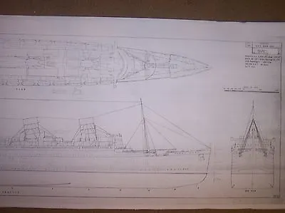 H M S QUEEN MARY Ship Boat Model Boat Plan • $23.43