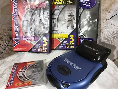 Hasbro 2003 Video Now Video Player W/disc Scooby Doo American Idol &case…………….K • $39.99