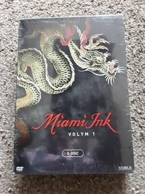 £4.98 • Buy Miami Ink Complete Volym 1 (DVD, 5 Disc) Nordic Version - New Sealed Freepost