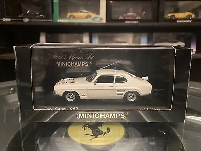 Minichamps 1969 Ford Capri MK1 Autobahn Police Düsseldorf 1/43 MIB Ltd Ed  • £42.99