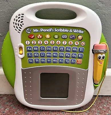 Leapfrog Mr Pencils Scribble And Write Interactive Learning Toy Numbers Letters • £11