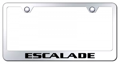 Cadillac Escalade Laser Etched Logo License Plate Frame Official Licensed • $35.95