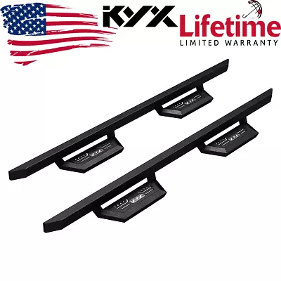 For 1999-2016 F250 F350 Super Duty Crew Cab 6  Running Boards Nerf Bar Side Step • $164.99