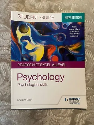 Pearson Edexcel A Level Psychology Student Guide • £7.50