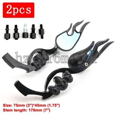 Motorcycle Rearview Side Mirror For Suzuki Boulevard C50 C90 C109R M50 M90 M109R • $34.39