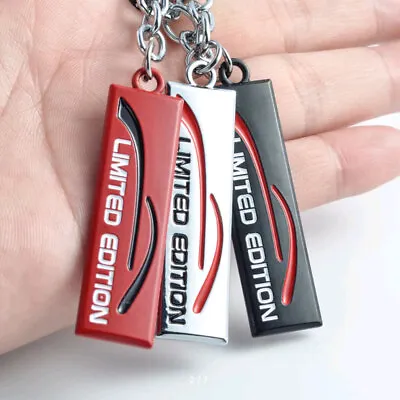 1x Car Keychain Limited Edition Logo Keyring Key Ring Holder Decor Accessories • $7.90