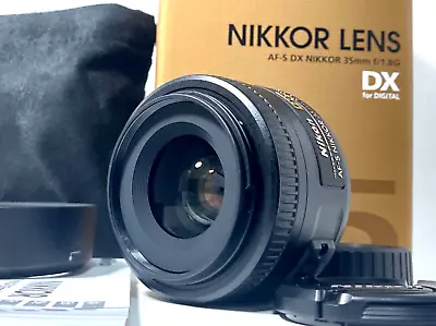 [MINT In BOX] Nikon AF-S DX NIKKOR 35mm F/1.8 G ASPH Lens AF / From JAPAN #00046 • $237.47