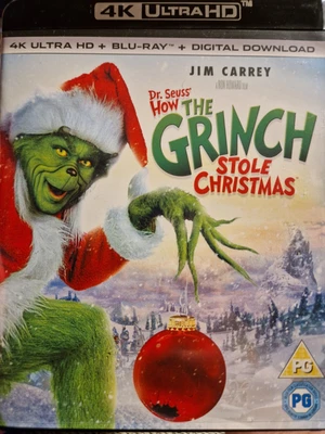£9.99 • Buy Dr. Seuss' HOW THE GRINCH STOLE CHRISTMAS (4K ULTRA + BLU RAY) 