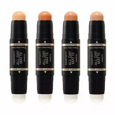 Max Factor Pan Stik Facefinity All Day Matte Foundation All Shades Full Coverage • £6.49