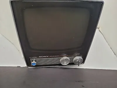 Vintage Sony TV-950 1969 Portable 8  B&W TV  • $55.99