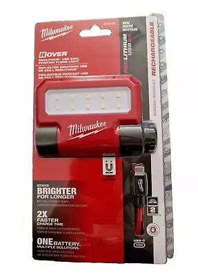 Milwaukee 2114-21 550 Lumens USB Rechargeable Pivoting Flood Light New Sealed • $45.89