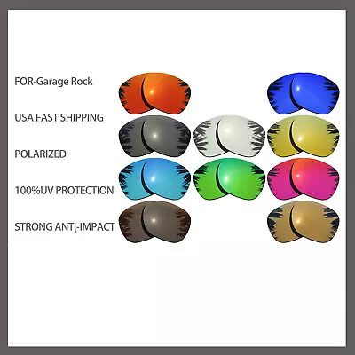 Replacement Polarized Lenses For-Oakley Garage Rock OO9175 Anti Scratch • $6.38