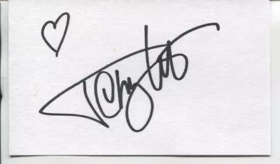 MOTLEY CRUE Drummer TOMMY LEE Signed AUTOGRAPH 478 • $3.99