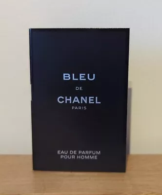 Chanel Bleu Eau De Parfum For Men Homme Mini Spray New Sample Paris  • £6