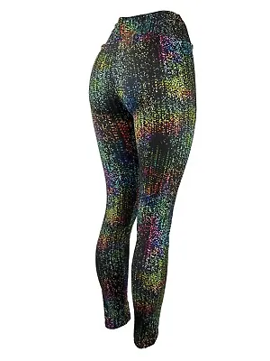 Cascading Rainbow Dots! Leggings - Multiple Sizes Super Soft • $17.97