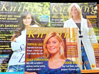 £3.50 • Buy 3 X Machine Knitting Monthly Magazines 2006 Oct Nov Dec