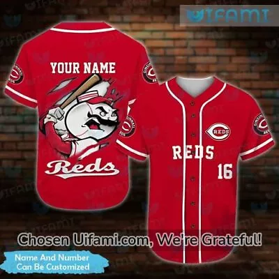 Personalized Cincinnati Reds Jersey Outstanding Cincinnati Reds Gift Ideas S-5XL • $29.90
