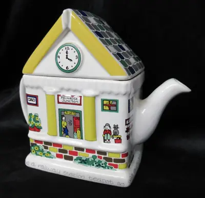 English Life Teapots By Wade Station Teapot Barry Smith Design Primrose Junction • £9.99