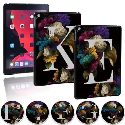 £4.42 • Buy Initial Hard Shell Tablet Case Cover For Apple IPad 5 6 7 8/Mini/Air 1234/Pro 11