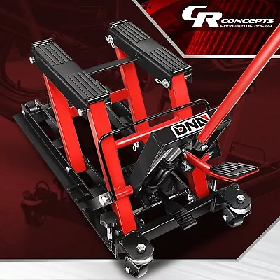 Steel Hydraulic Motorcycle ATV Scissor Lift Jack Hoist Stand 1500 Lbs Capacity • $139.99