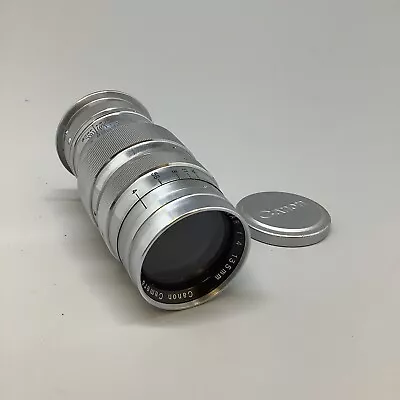 Canon Serenar 135mm F/4 Silver Lens For Leica Thread Mount LTM M39 • $65