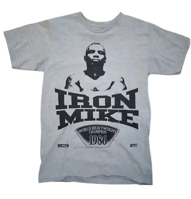 T-Shirt: IRON MIKE TYSON World Heavyweight Champion 1986 Brooklyn NY - Size S • $19