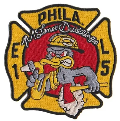 $6.95 • Buy Philadelphia Engine 1 Ladder 5 Mc Lane's Ducklings NEW -  Fire Patch