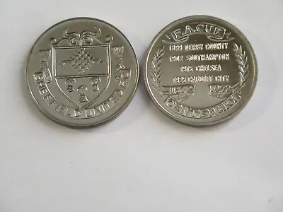 ESSO FA CUP CENTENARY COIN 1972 Sheffield United Near Perfect • £1.99