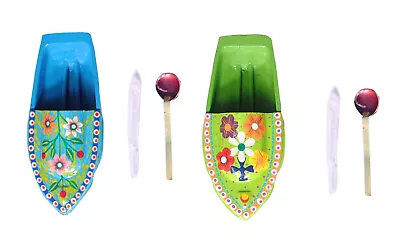 £14.01 • Buy Tin Pop Pop Putt Putt Steam Boat Toy Multi(Flower Design) (2 Pcs)