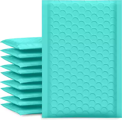 UCGOU Bubble Mailers 4X7 Inch Teal 50 Pack Poly Padded Envelopes Small Business  • $13.75