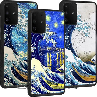 The Great Wave Off Kanagawa Van Gogh Phone Case For Samsung S20/S21/S22U Cover • $11.99