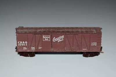 N Scale MTL Burlington 1 & 1/2 Door Boxcar 10911 C40614 • $30.33