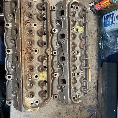 Pair Of NOS OEM Original 1969 Ford Mustang Cougar 302 Bare Cylinder Heads DOOE • $550