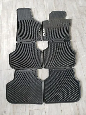 OEM Front & 2 Rear Sets All Weather Rubber Monster Floor Mats For VW Jetta 2018 • $67.20