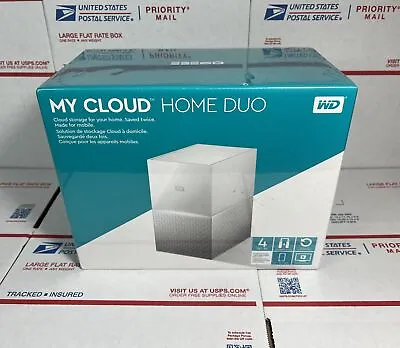 NEW - WD 4TB My Cloud Home Duo Personal Cloud Storage - SEALED - SAME DAY SHIP • $299.99