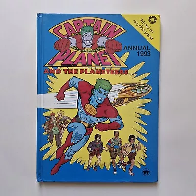 Captain Planet And The Planeteers Annual HC 1993 World International Publishing • $35