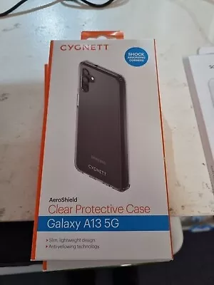 Cygnett AeroShield Samsung Galaxy A13 5G / A04S 6.5  Clear Protective Case • $15