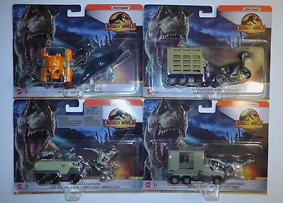 Jurassic World Matchbox Mosasaurus Sea Sub Therizinosaurus Baryonyx Atrociraptor • $70