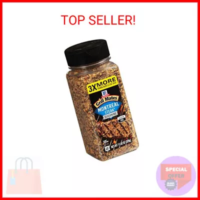 McCormick Grill Mates Montreal Steak Seasoning 11.62 Oz • $11.06