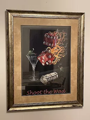 Michael Godard 33” X 41” Framed Fine Art Print “Shoot The Wad” 2004 • $355