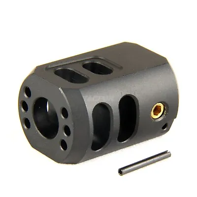 Muzzle Brake 1/2x28 TPI Compensator For Glock 9mm • $19.95